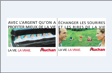 Publicité Auchan