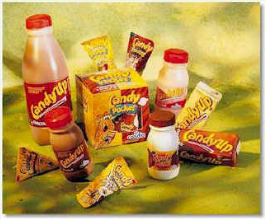 La variété de produits Candy Up de la gamme Candia