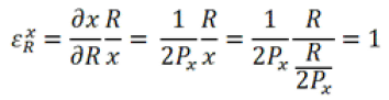 Calcul de l'élasticité revenu (exercice 2 -Img2)