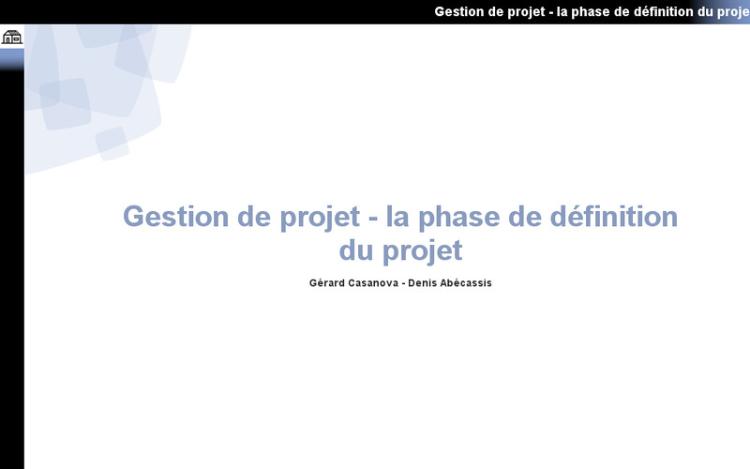 Accédez à la ressource pédagogique Gestion de projet : La phase de définition du projet